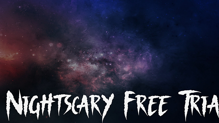Nightscary Free Trial Font