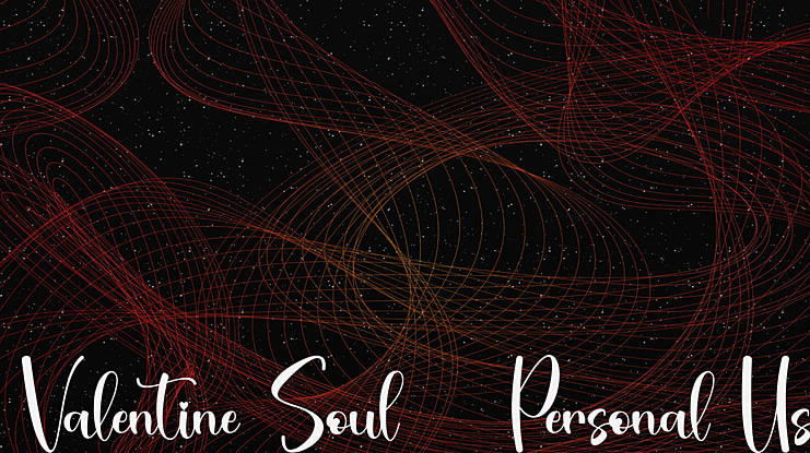 Valentine Soul - Personal Use Font
