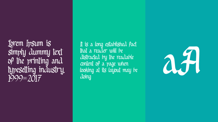 Reclaim Glory Free Trial Font