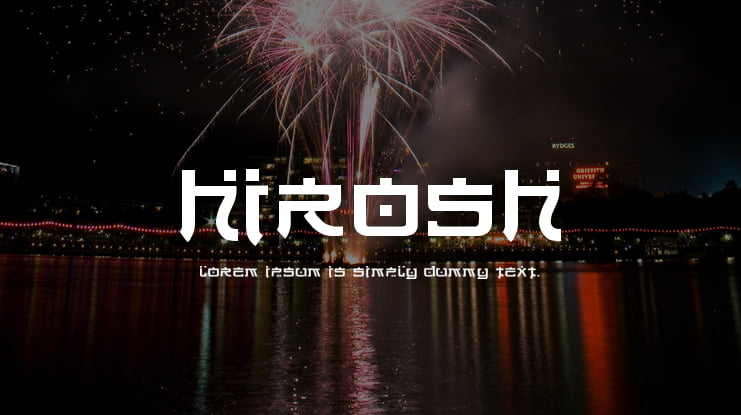 Hirosh Font