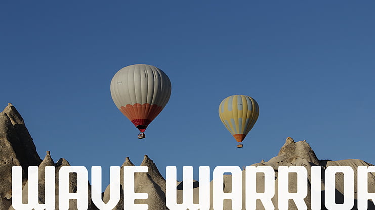 Wave Warrior Font Family