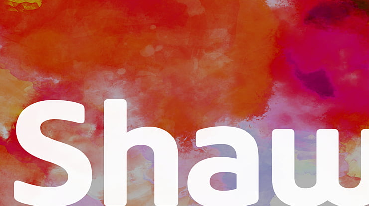 Shaw Font Family