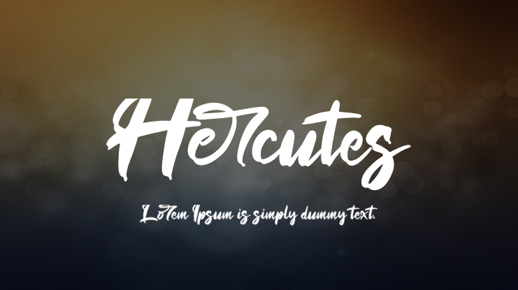 Hercutes Font