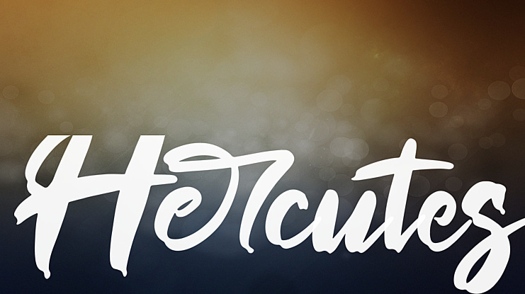 Hercutes Font