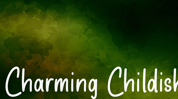 Charming Childish Font