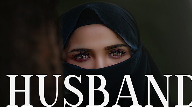 Husband Font Family