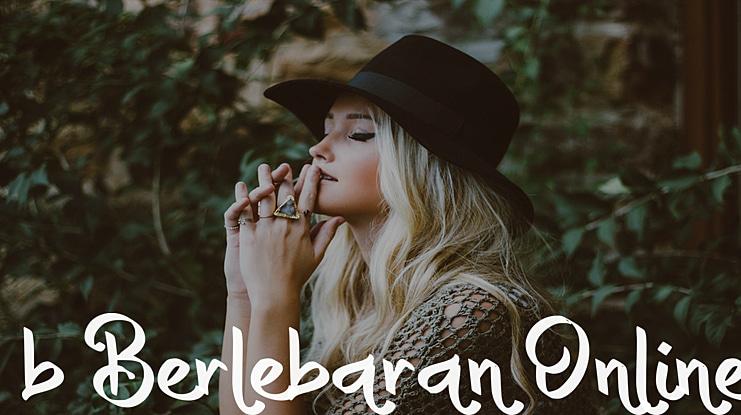 b Berlebaran Online Font