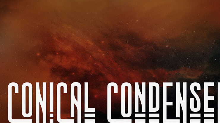 CONICAL CONDENSED Font