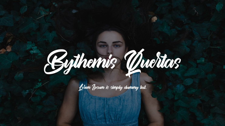 Bythemis Quertas Font