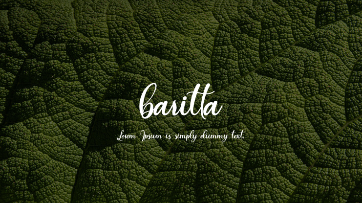 baritta Font