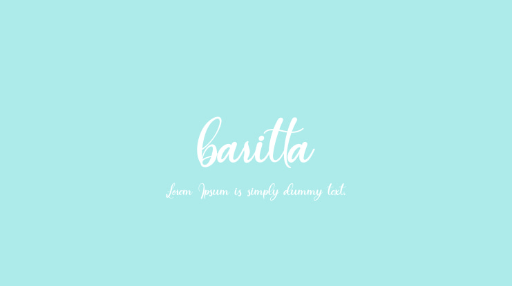 baritta Font