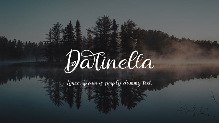 Darinella Font Family