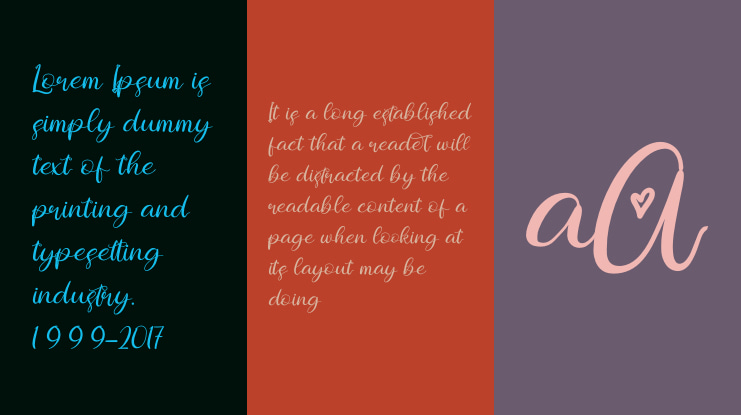 Darinella Font Family