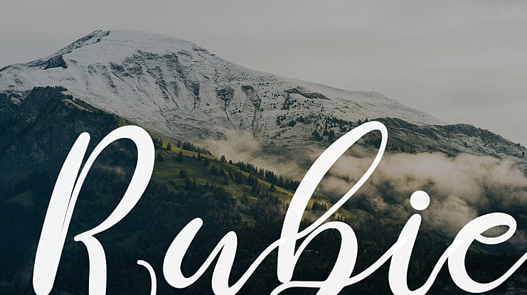 Rubie Font
