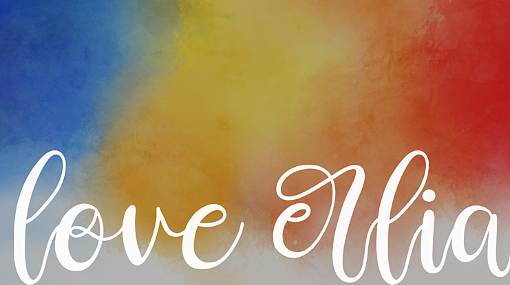 love erlia Font