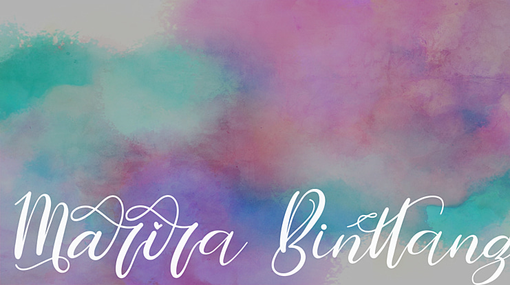 Marira Binttang Font