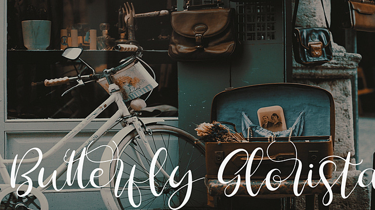 Butterfly Glorista Font Family