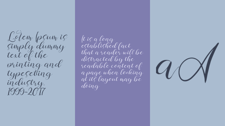 Chamelia Blinkar Font