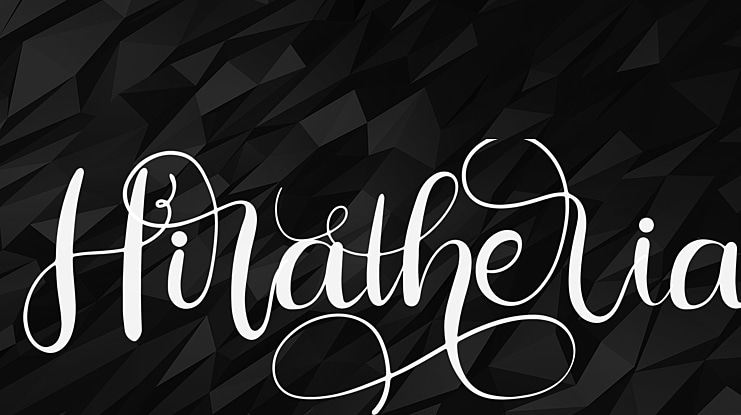 Hiratheria Font