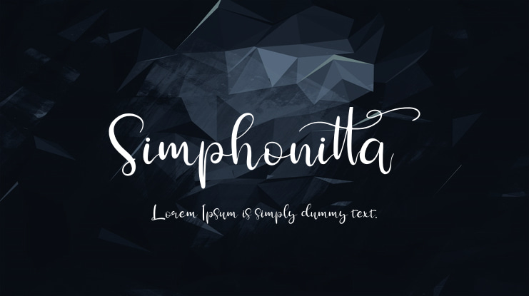 Simphonitta Font