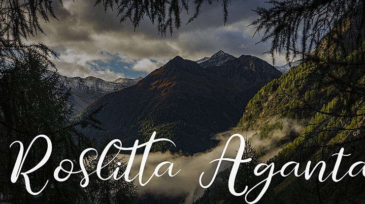 Roslitta Aganta Font