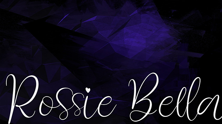 Rossie Bella Font