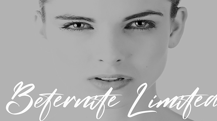 Beternite Limited Font