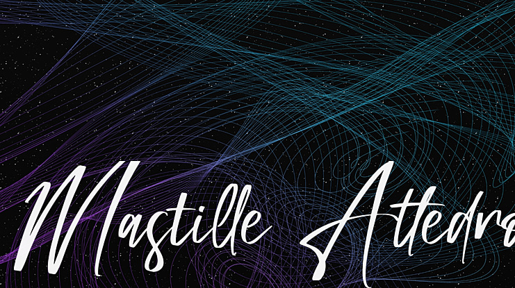 Mastille Attedro Font