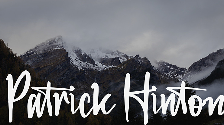 Patrick Hinton Font