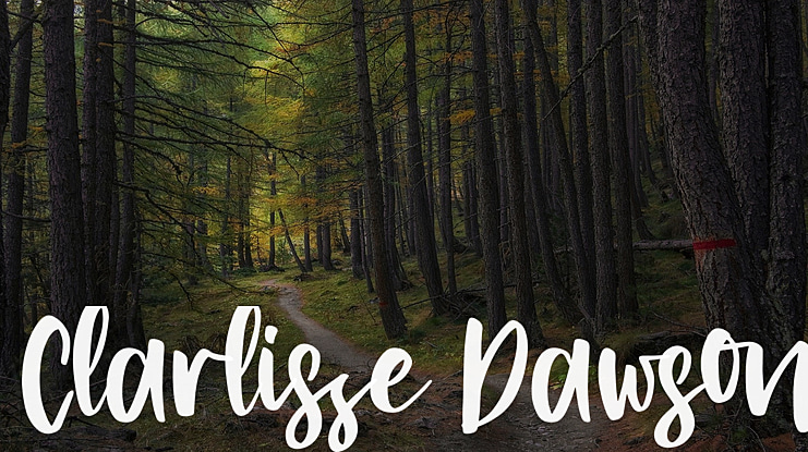 Clarlisse Dawson Font