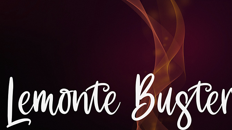Lemonte Buster Font