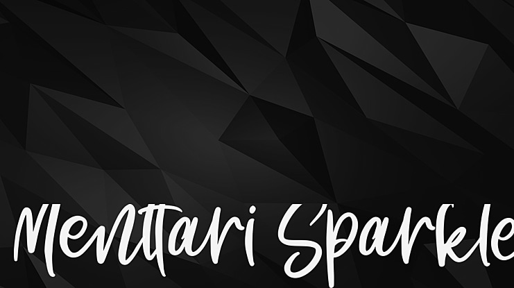 Menttari Sparkle Font