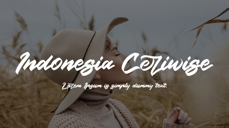 Indonesia Ceriwise Font