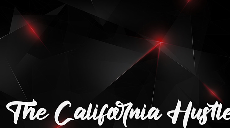 The California Hustle Font