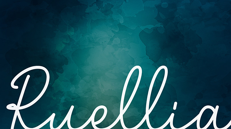 Ruellia Font