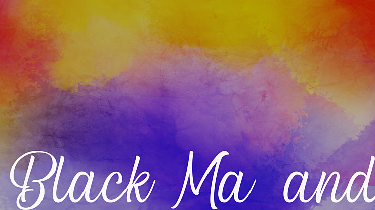 Black Matland Font