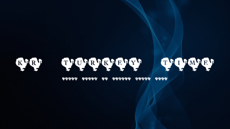 KR Turkey Time Font