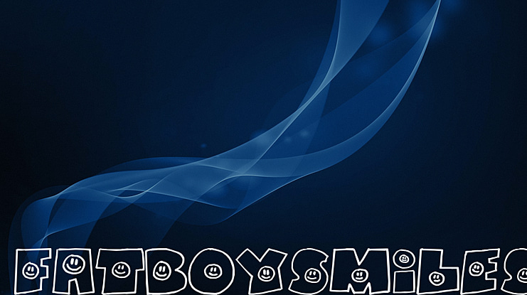 FatBoySmiles Font