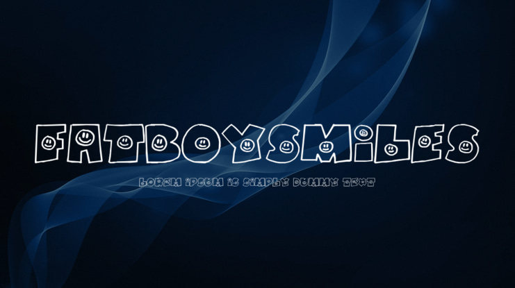 FatBoySmiles Font