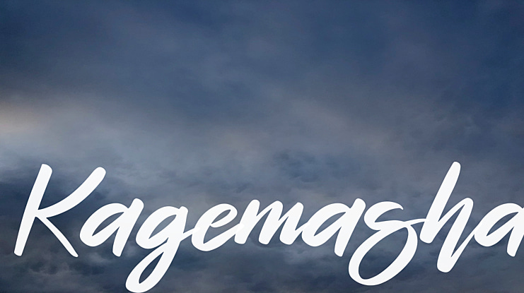 Kagemasha Font