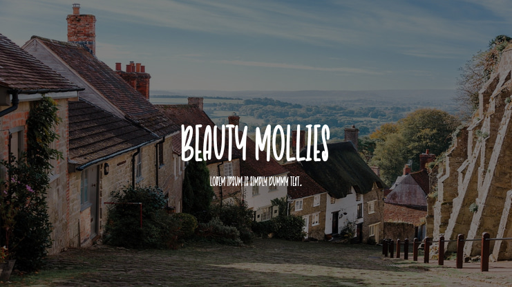 Beauty Mollies Font