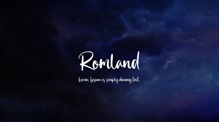 Romland Font