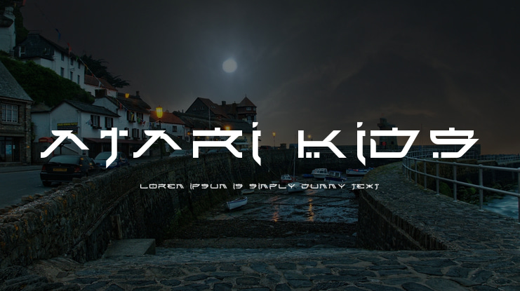 Atari Kids Font