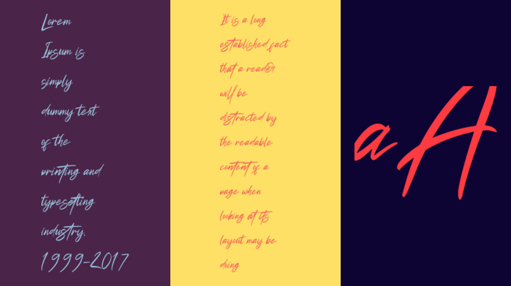 Futuristic Signature Font