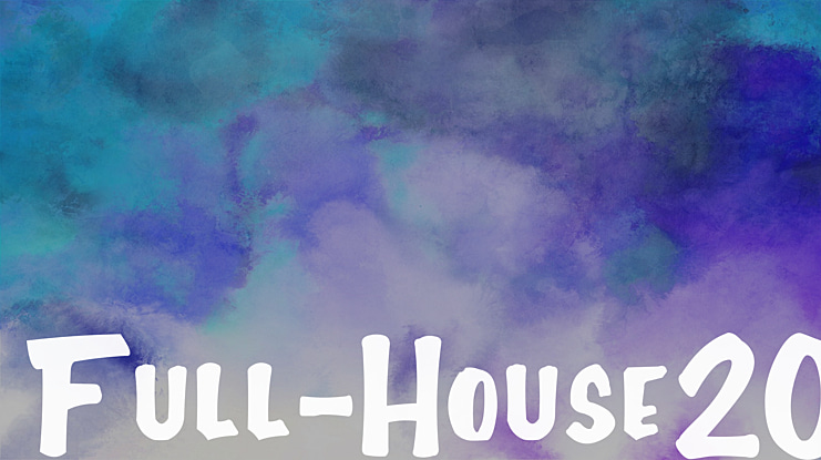 Full-House20 Font