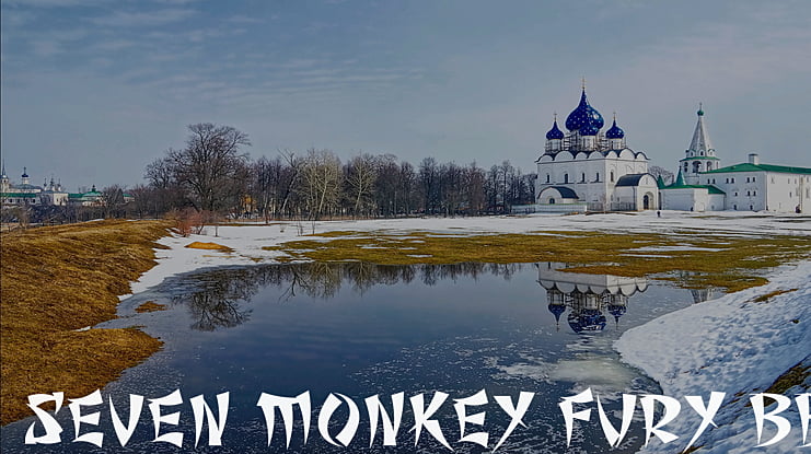 Seven Monkey Fury BB Font