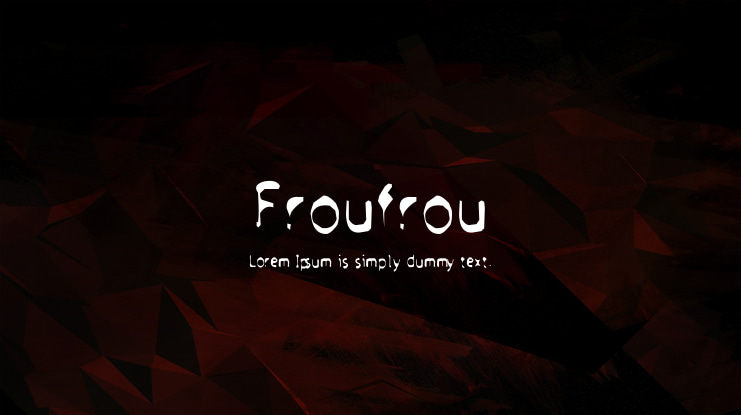 Froufrou Font