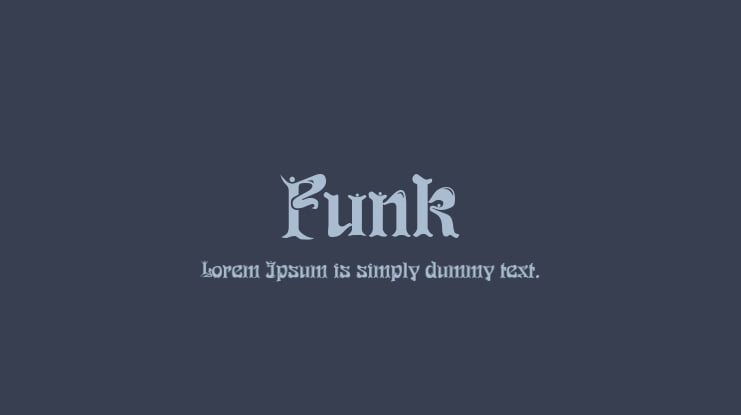 Funk Font