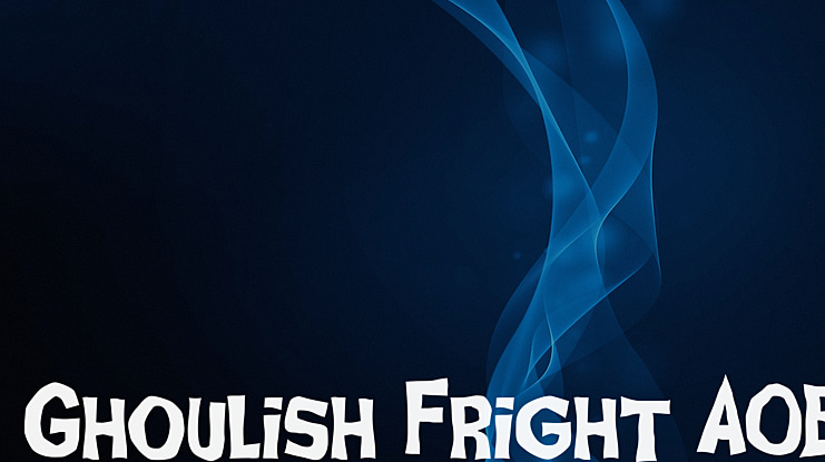 Ghoulish Fright AOE Font