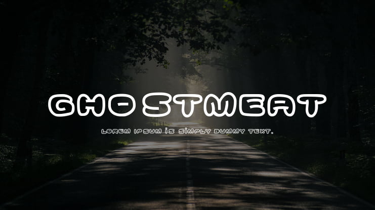 Ghostmeat Font
